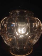 Baladeuse bulbe cristal doré