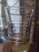 12 verres granités, années 50