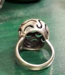 Bague planète argent