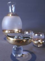 Carafe à liqueur et ses 7 verres