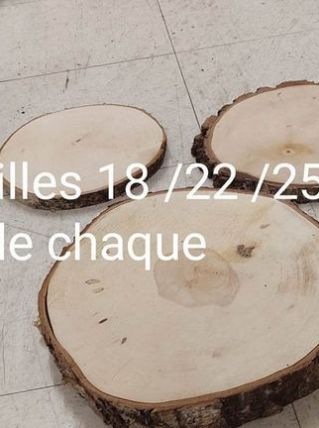 rondins de bois 