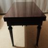 Belle table basse transformable en acajou 