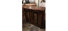  commode vintage en bois massif