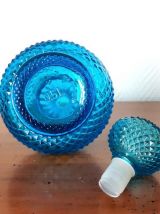 Carafe diamant bleu vintage 