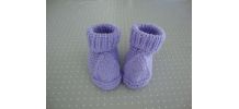 Chaussons bébé 6 mois Faits main NEUFS