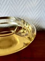 Cendrier Murano jaune vintage, 1970 