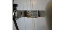 Lampadaire vintage ALUMINOR blanc