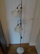 Lampadaire vintage ALUMINOR blanc