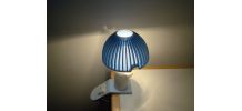 Lampe à pince SARLAM bleue
