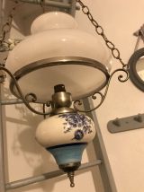 Belle lampe à suspension vintage