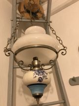 Belle lampe à suspension vintage