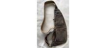 Sac bandouillère  CUIR NATUREL