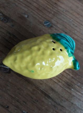 Salière poivrier citron barbotine