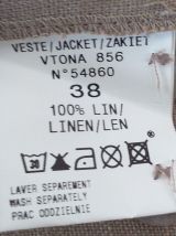 tailleur 100 % lin Jacqueline Riu