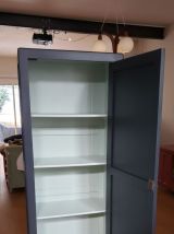 Jolie Armoire parisienne grise 1 porte