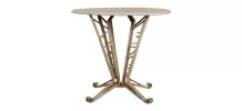 Table de jardin en fer Art déco