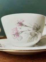 Quatre tasses de porcelaine de Bavière
