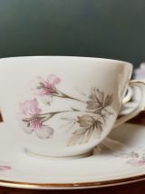 Quatre tasses de porcelaine de Bavière