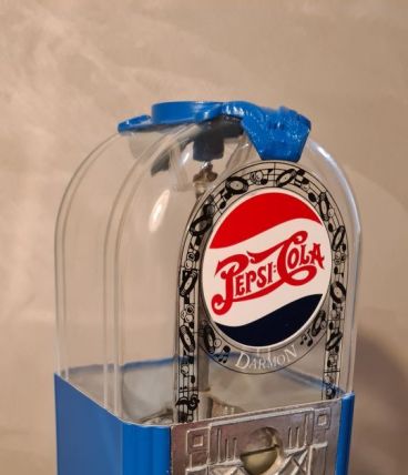 Distributeur carousel pepsi cola chewing gum vintage 70s a 8