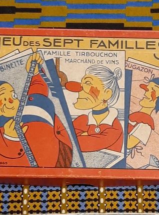 Jeu de sept familles ancien (metiers)
