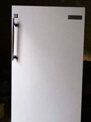 vintage FRIGIDAIRE réfrigérateur poignée bois