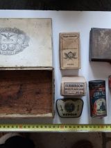 Vintage BOÏTES divers BUREAU LOISIRS …