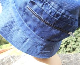 BOB BLEU MARINE T 59 COTON POLYESTER NEUF 