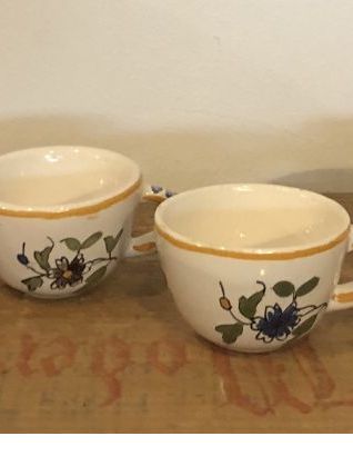 Mini tasses Moustiers