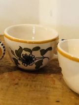 Mini tasses Moustiers