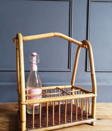 porte bouteille vintage