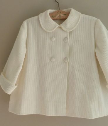 Ancien manteau de cérémonie pour petite fille