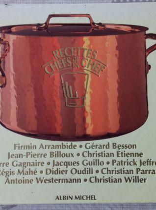 livre recettes de Chef en Chef 1994