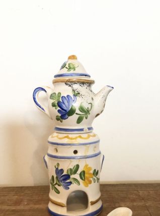 Mini théière et réchaud 