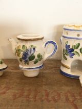 Mini théière et réchaud 