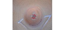 CHAPEAU CAPELIN IPA T 54-55 TBE PAILLE VERITABLE  ITALIE
