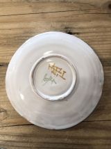 Ensemble Bol et assiette Moustiers