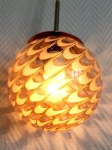 Baladeuse globe miel style Murano 1970