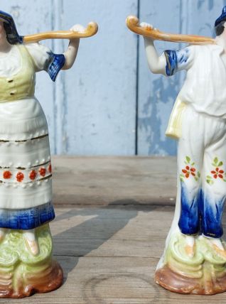 couples de porteur d 'eau en biscuits 