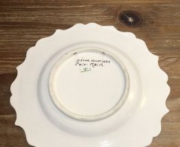 Assiette Moustiers 