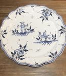 Assiette Moustiers 