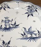 Assiette Moustiers 