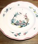 Assiette Moustiers 