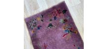 Tapis ancien Chinois Art Deco fait main, 1B959