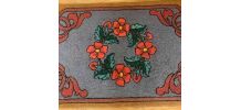 Tapis ancien Chinois Art Deco fait main, 1B962