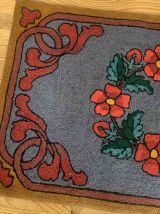 Tapis ancien Chinois Art Deco fait main, 1B962