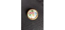 Broche porcelaine 