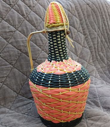 Bouteille scoubidou 