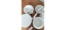 Batterie de 4 casseroles arcoflam.