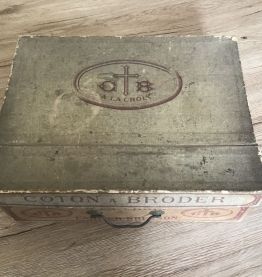 Boîte de cotons à broder Cartier Bresson