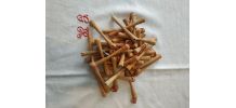 Bigoudis vintage en bois 